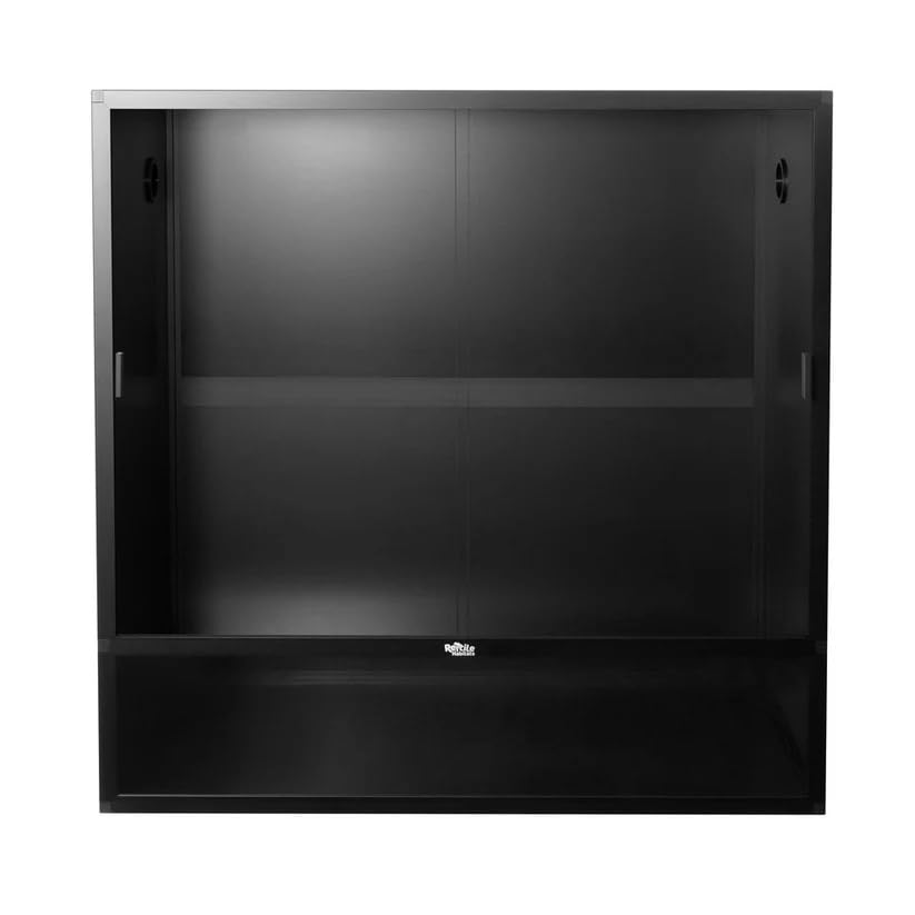 48x24x48 Reptile Habitat with Glass Doors and Aluminum Frame K2323