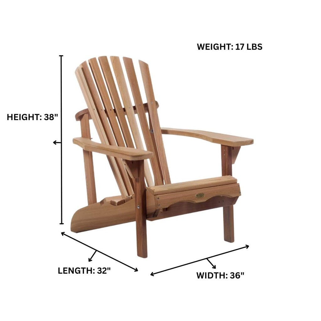 3-Piece Cedar Chair and Table Set V4982