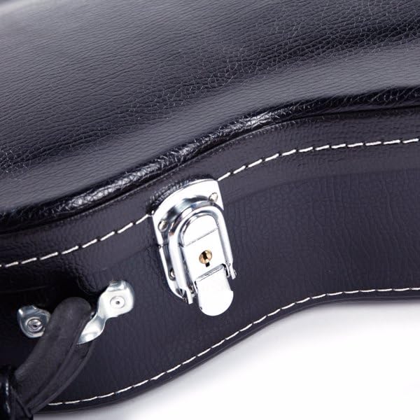 Black Molded Hard Case for Electric Guitar H101