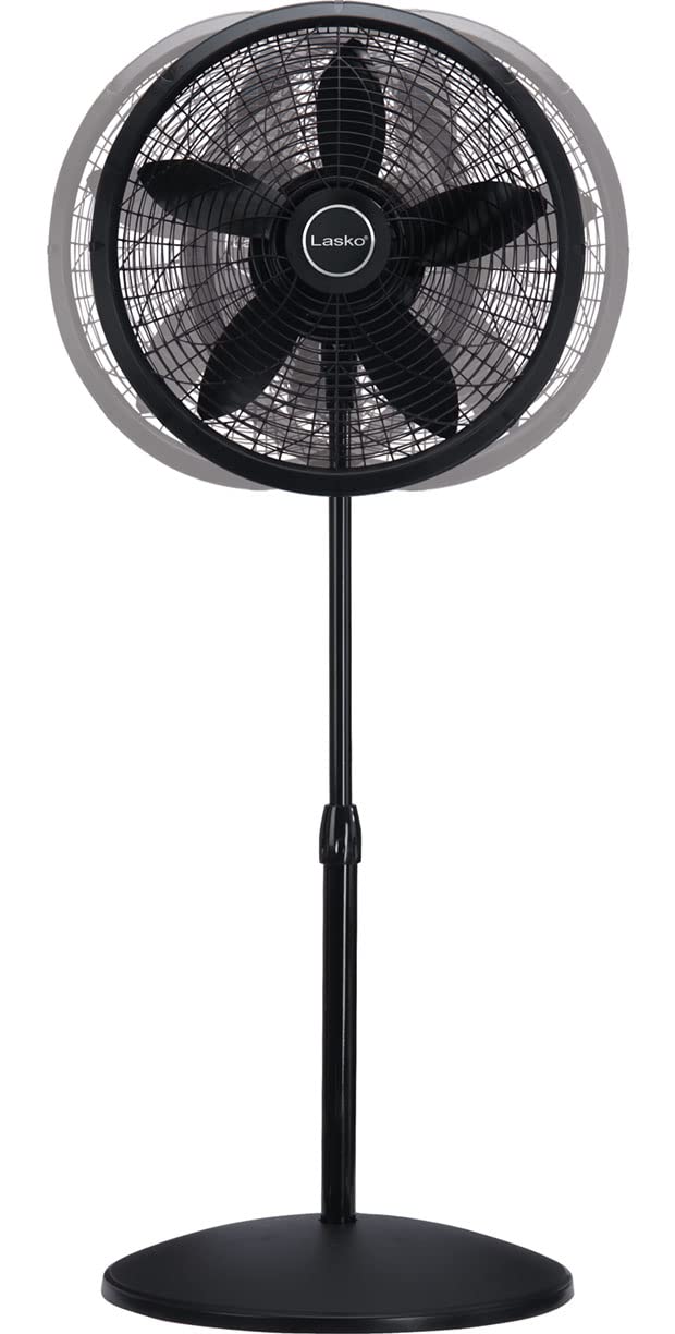 Adjustable Pedestal Fan 18” Black J390