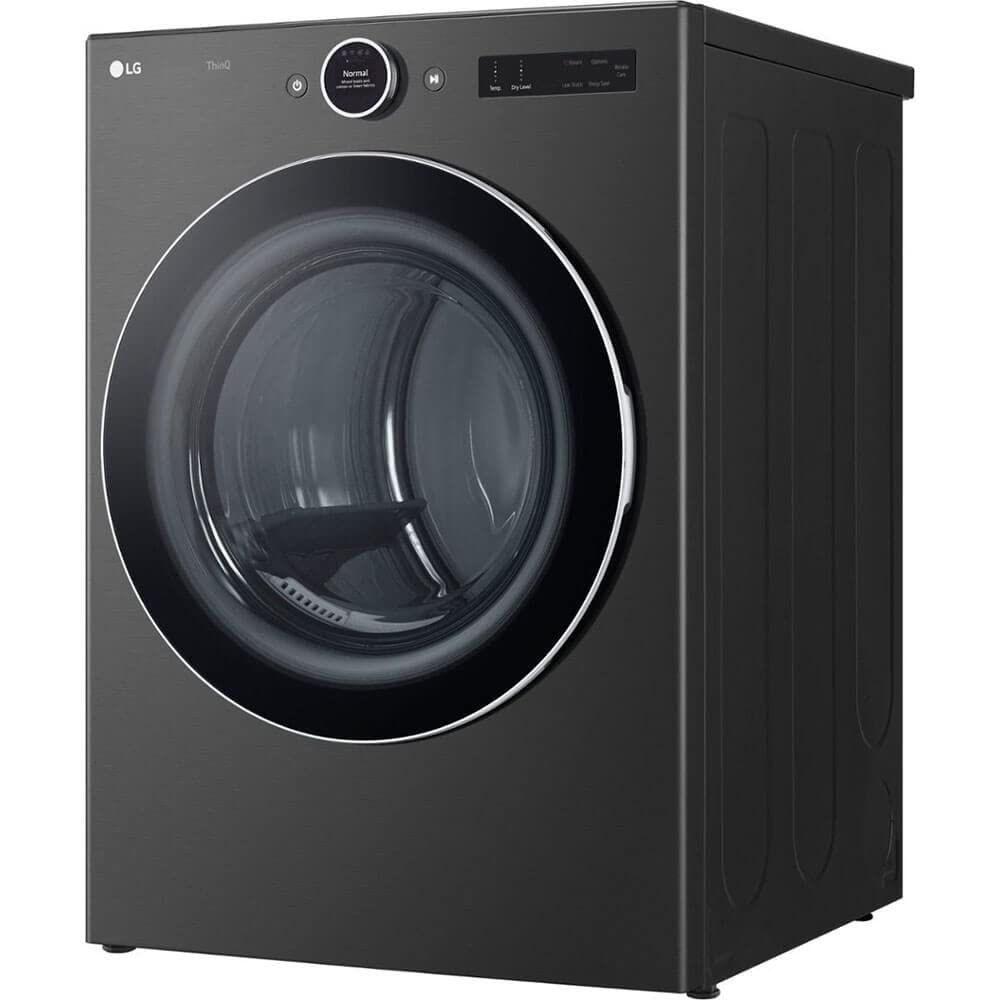 7.4 cu. ft. Vented Stackable Electric Dryer in Black Steel J158084