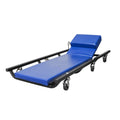 40" Padded Mechanic Creeper with 6 Casters, Blue B560