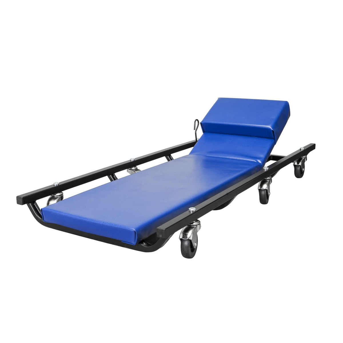 40" Padded Mechanic Creeper with 6 Casters, Blue B560
