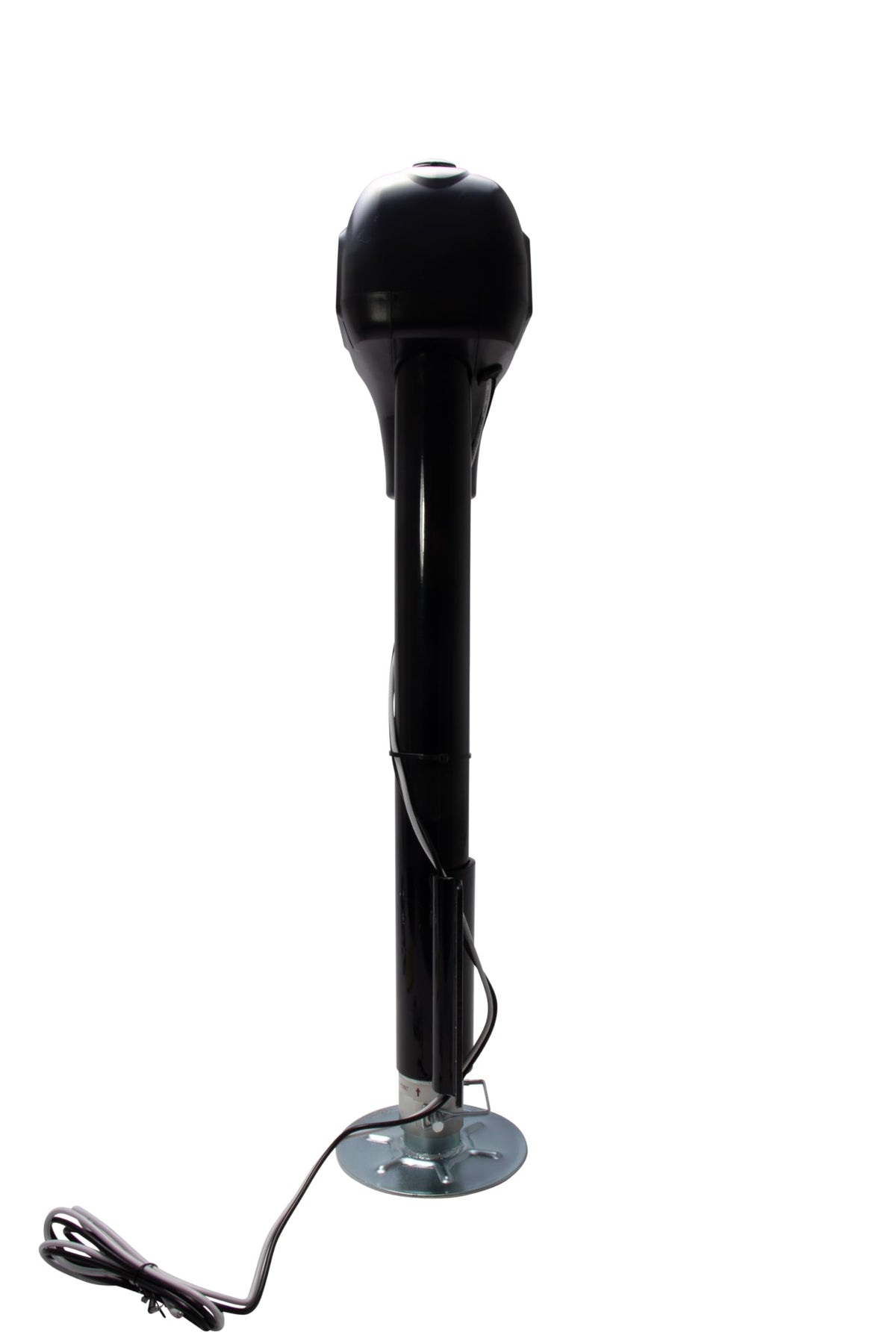 Electric A-Frame Tongue Jack with Side-Mount LED Work Light, 3,650 lbs. Capacity, Black E56626
