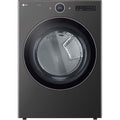 7.4 cu. ft. Vented Stackable Electric Dryer in Black Steel J158084