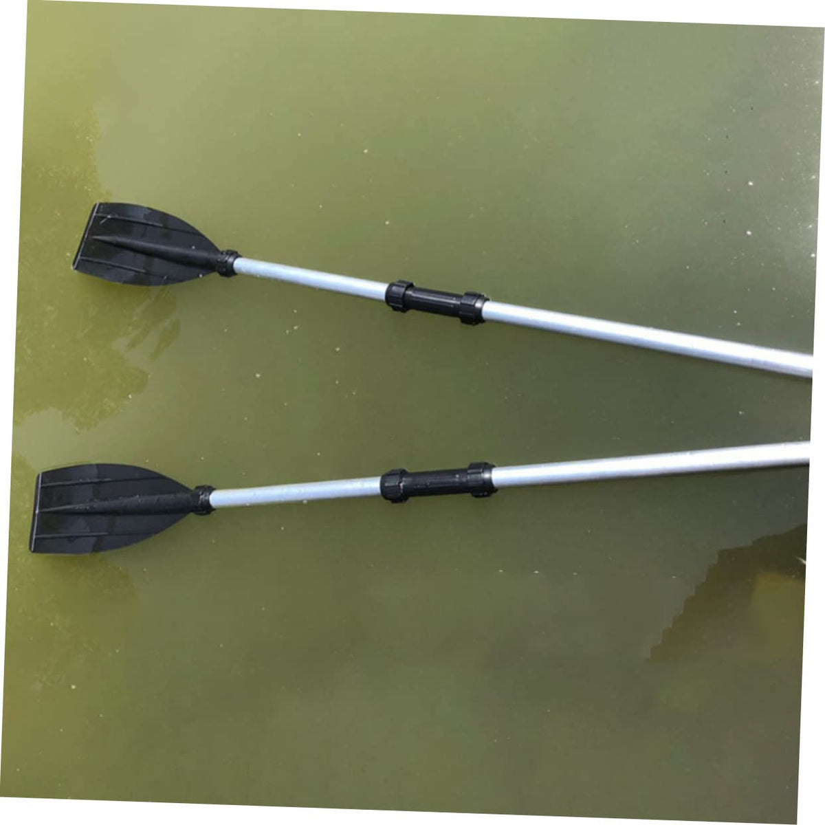2pcs Aluminum Alloy Telescopic Kayak Paddles Z19539