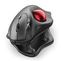 Wireless Ergonomic Trackball Mouse Z607