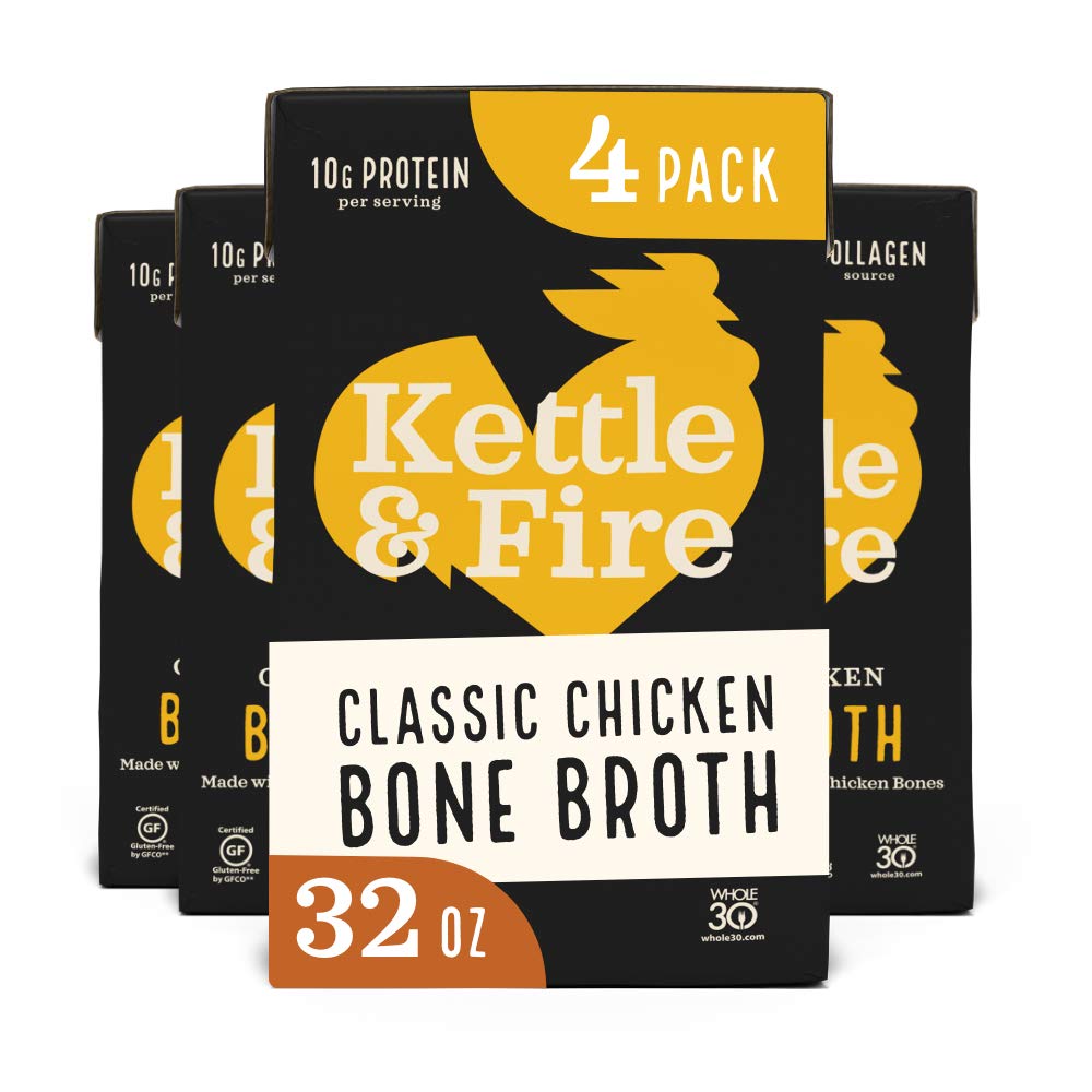 Chicken Bone Broth 4 Pack 32 Ounces H41436