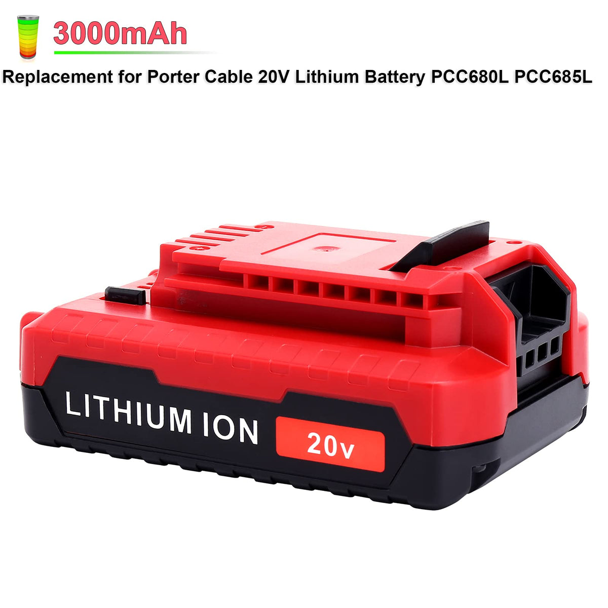 2 Pack 20V Max 3.0Ah Lithium Battery H9649