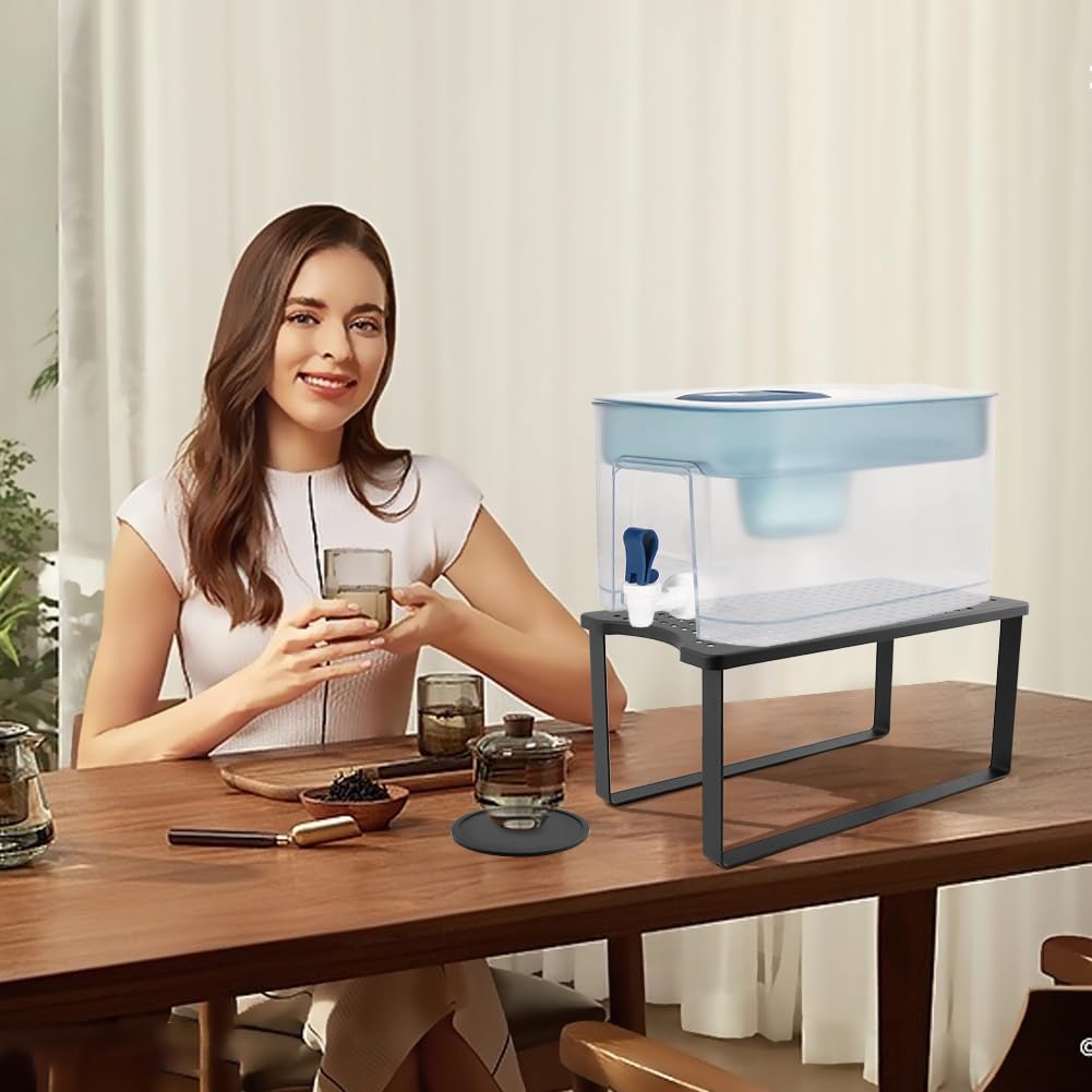 Water Dispenser Stand with Drip Tray for Countertop K346