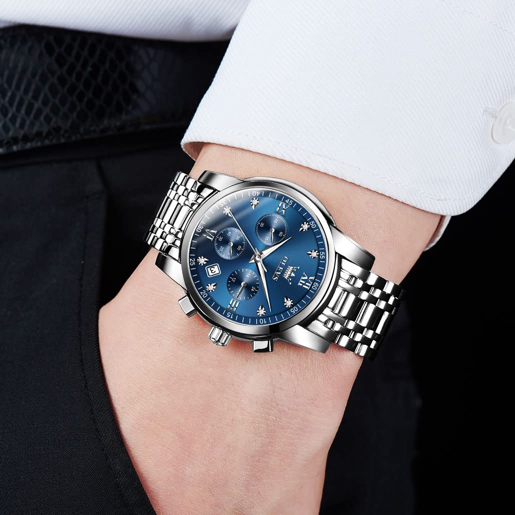Stainless Steel Chronograph Watch N933