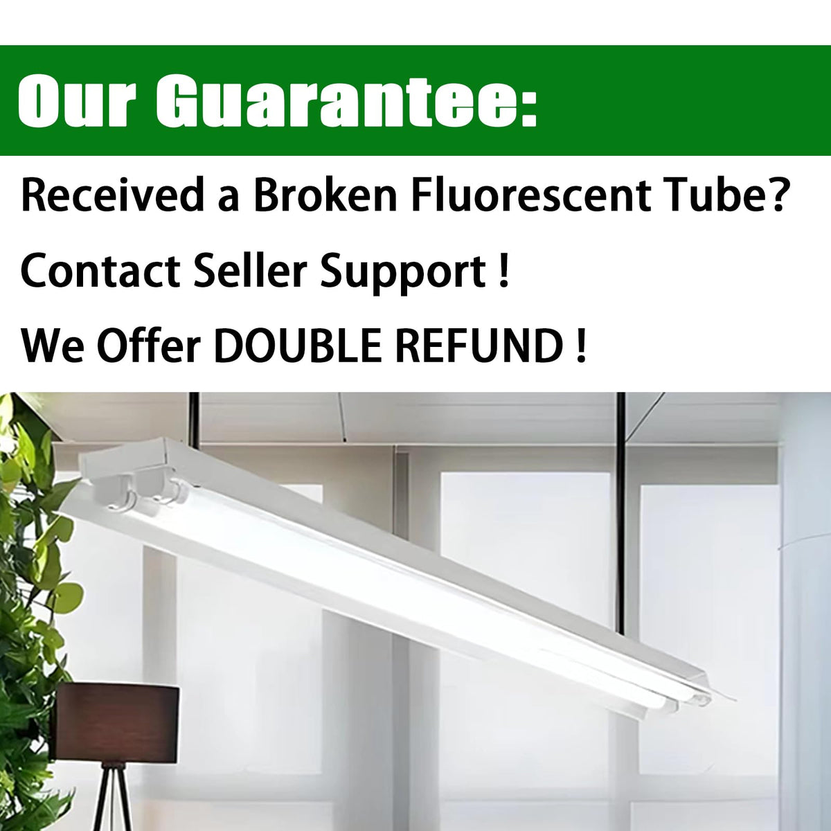 20 Watt Soft Warm White T12 Fluorescent Tube Light Bulb 24 Inch 4 Count S9815