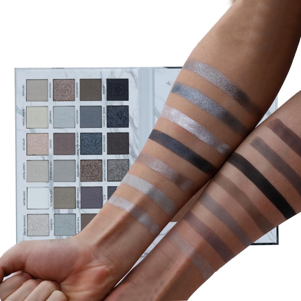 Black Grey Smokey Eyeshadow Palette P94278