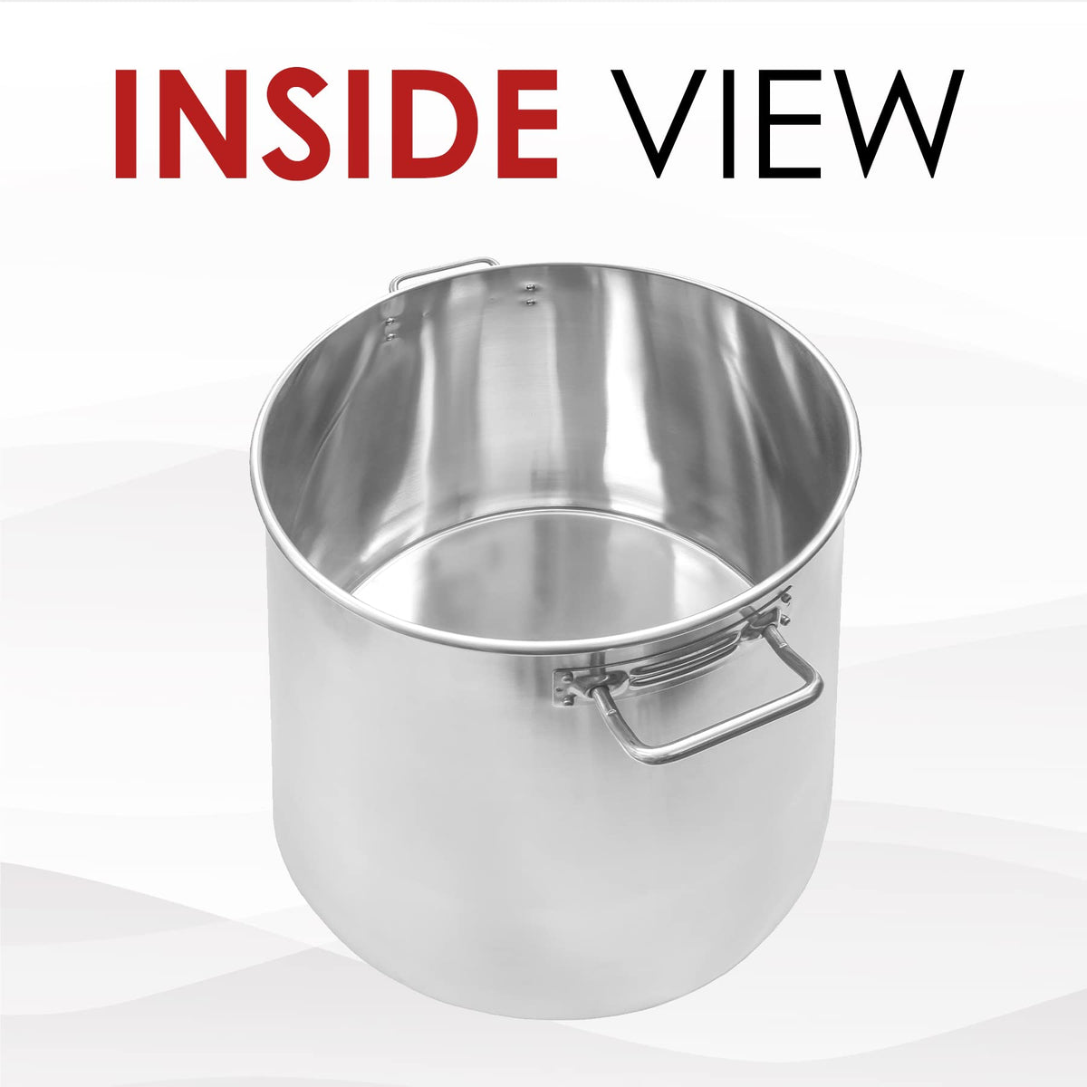 40-Quart Stainless Steel Stock Pot H980608