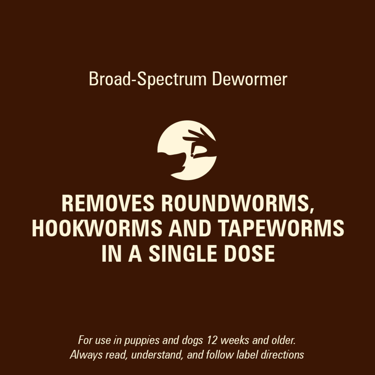 7 Way DeWormer and Flea and Tick Prevention for Small Dogs 6 Count P46796