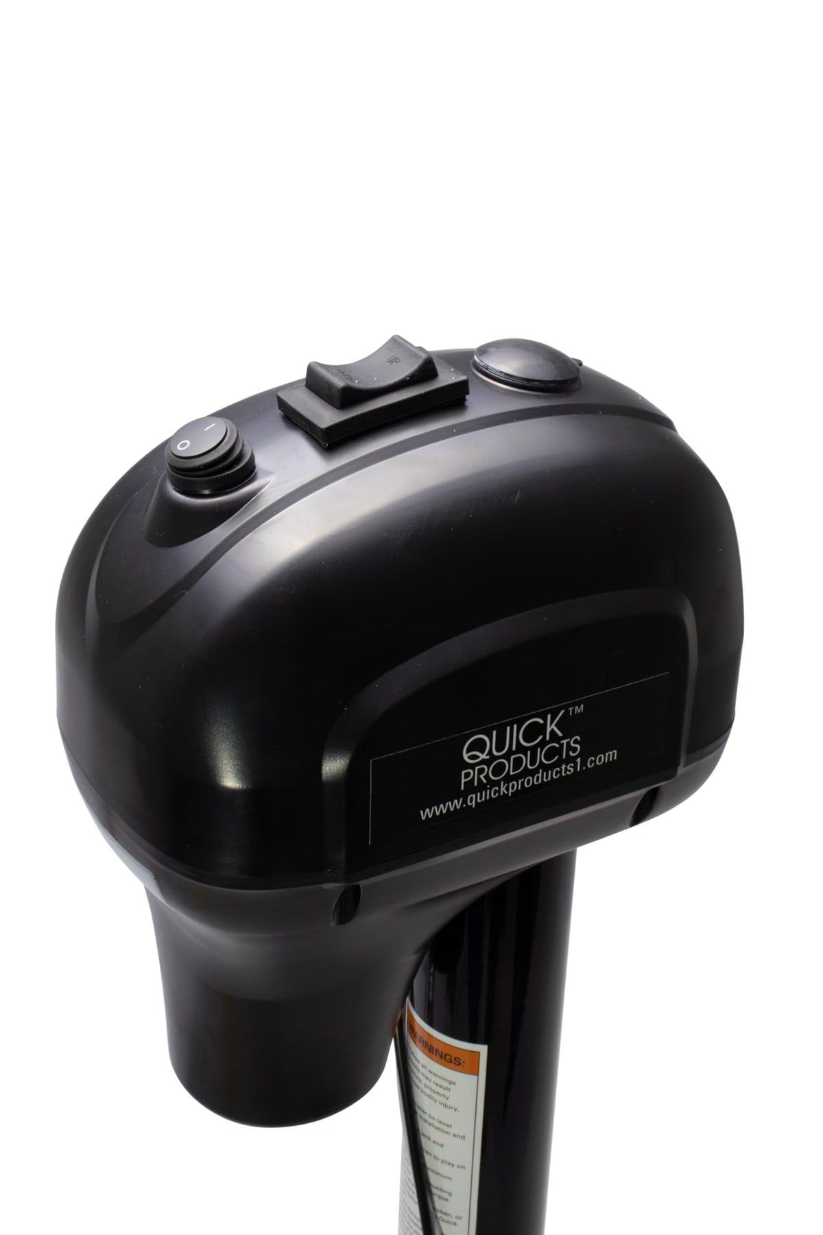 Electric A-Frame Tongue Jack with Side-Mount LED Work Light, 3,650 lbs. Capacity, Black E56626