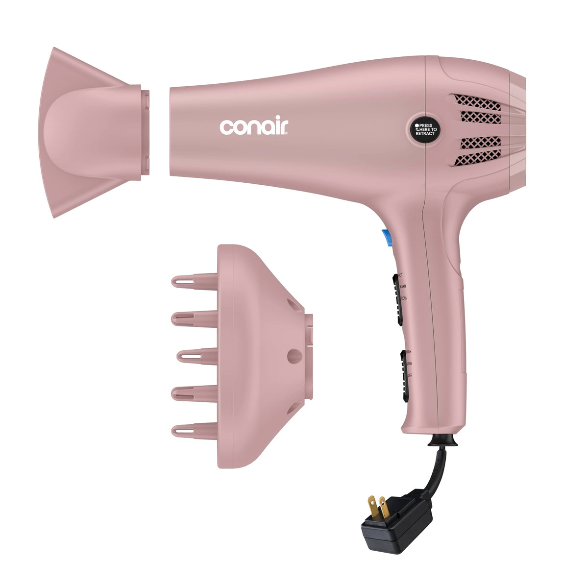 1875W Hair Dryer with Diffuser & Concentrator A23587