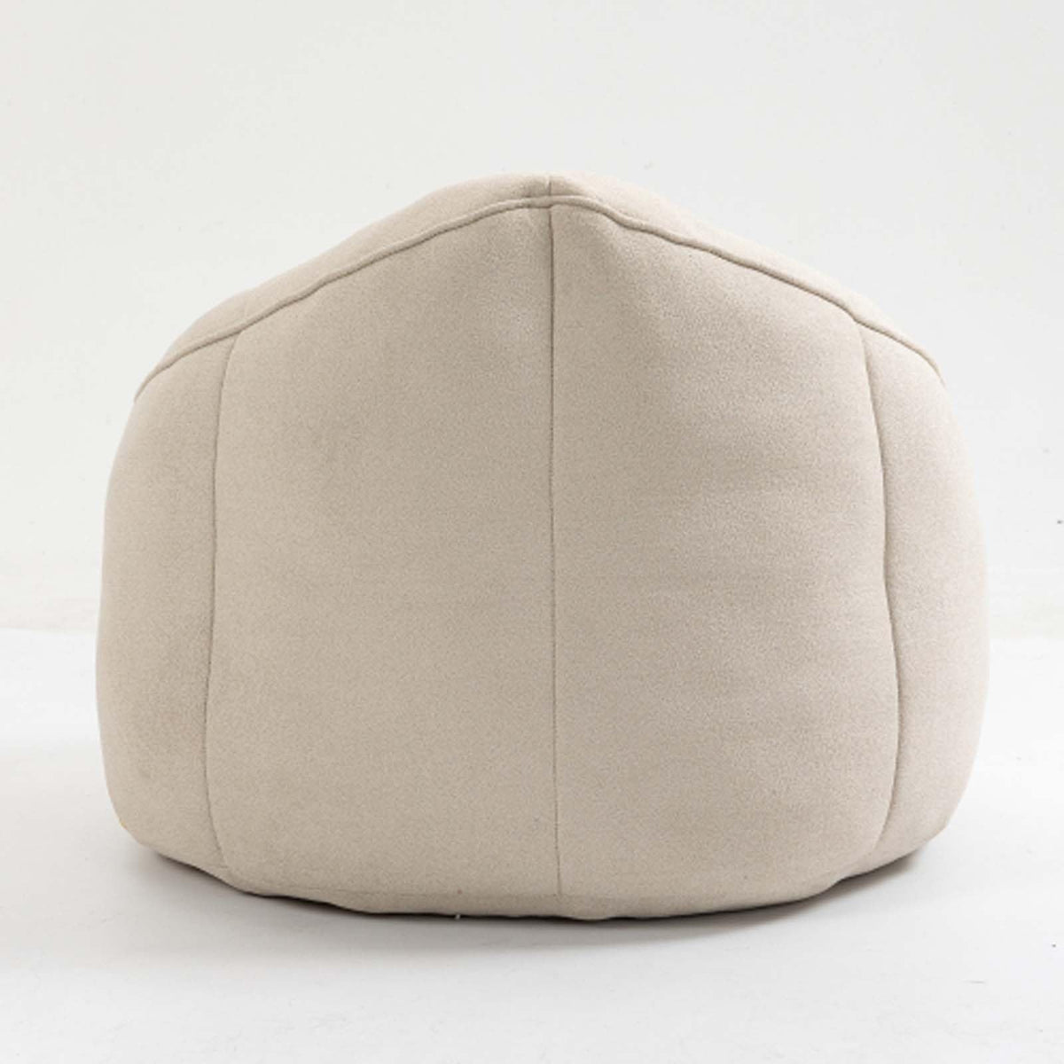 Yellow Memory Foam Bean Bag Chair with Footrest E457