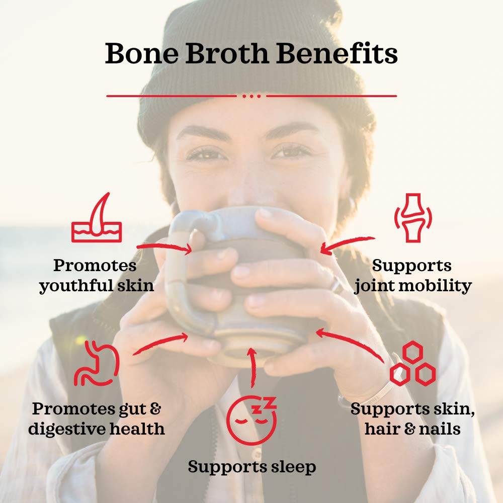 Chicken Bone Broth 4 Pack 32 Ounces H41436