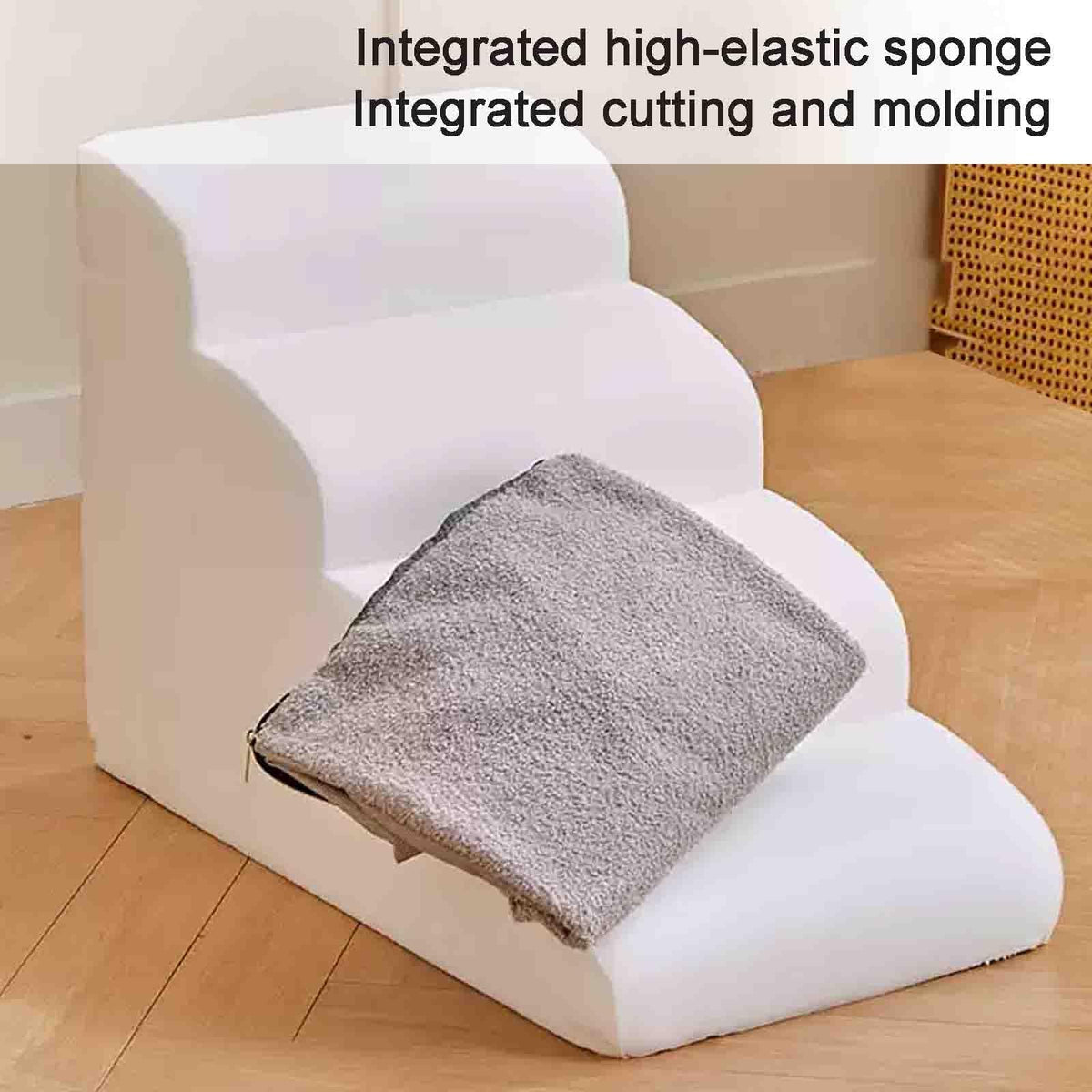 3-Step Non-Slip Dog Stairs with Handle M5295