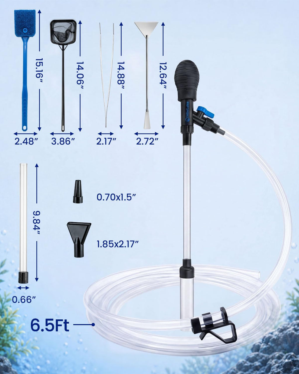 Aquarium Gravel Cleaner Kit X2735
