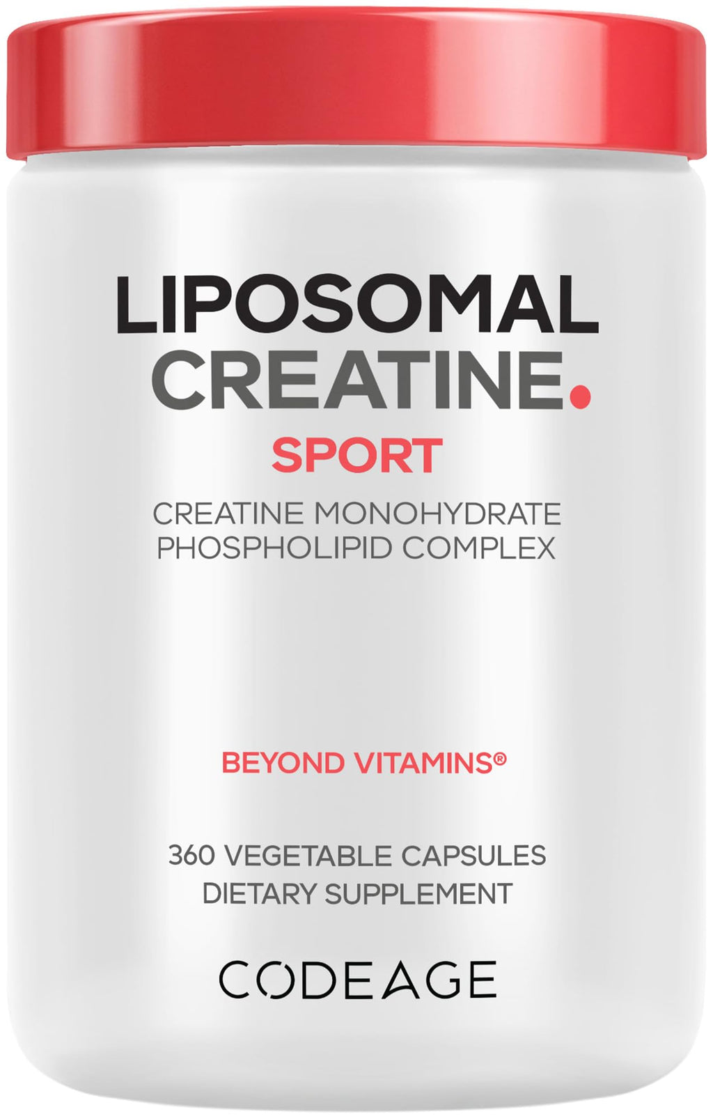 Micronized Creatine Monohydrate 2500mg 360 Capsules S112983