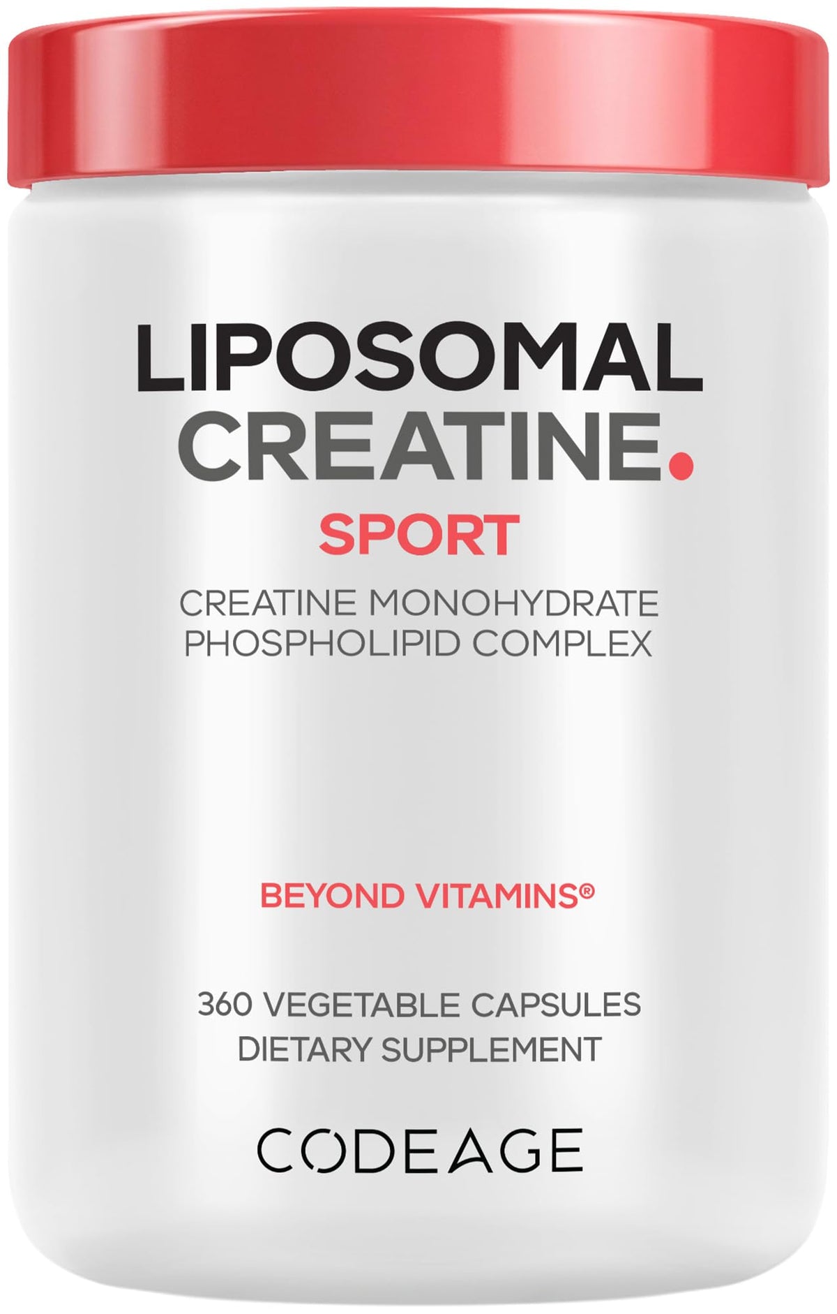 Micronized Creatine Monohydrate 2500mg 360 Capsules S112983