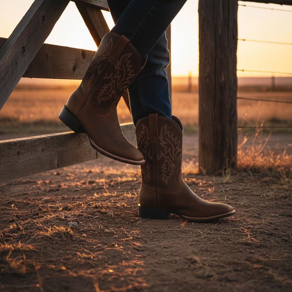 Cowboy Boots Square Toe Western Boot C289578