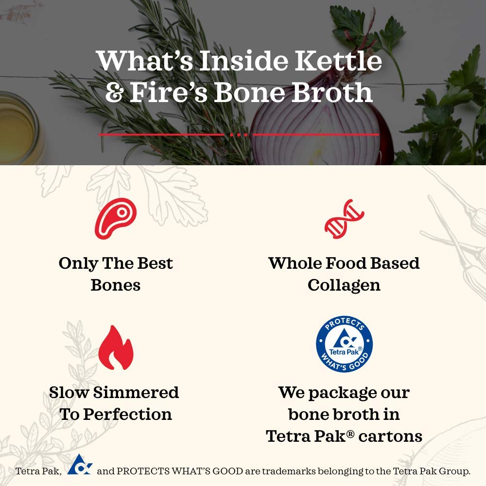 Chicken Bone Broth 4 Pack 32 Ounces H41436
