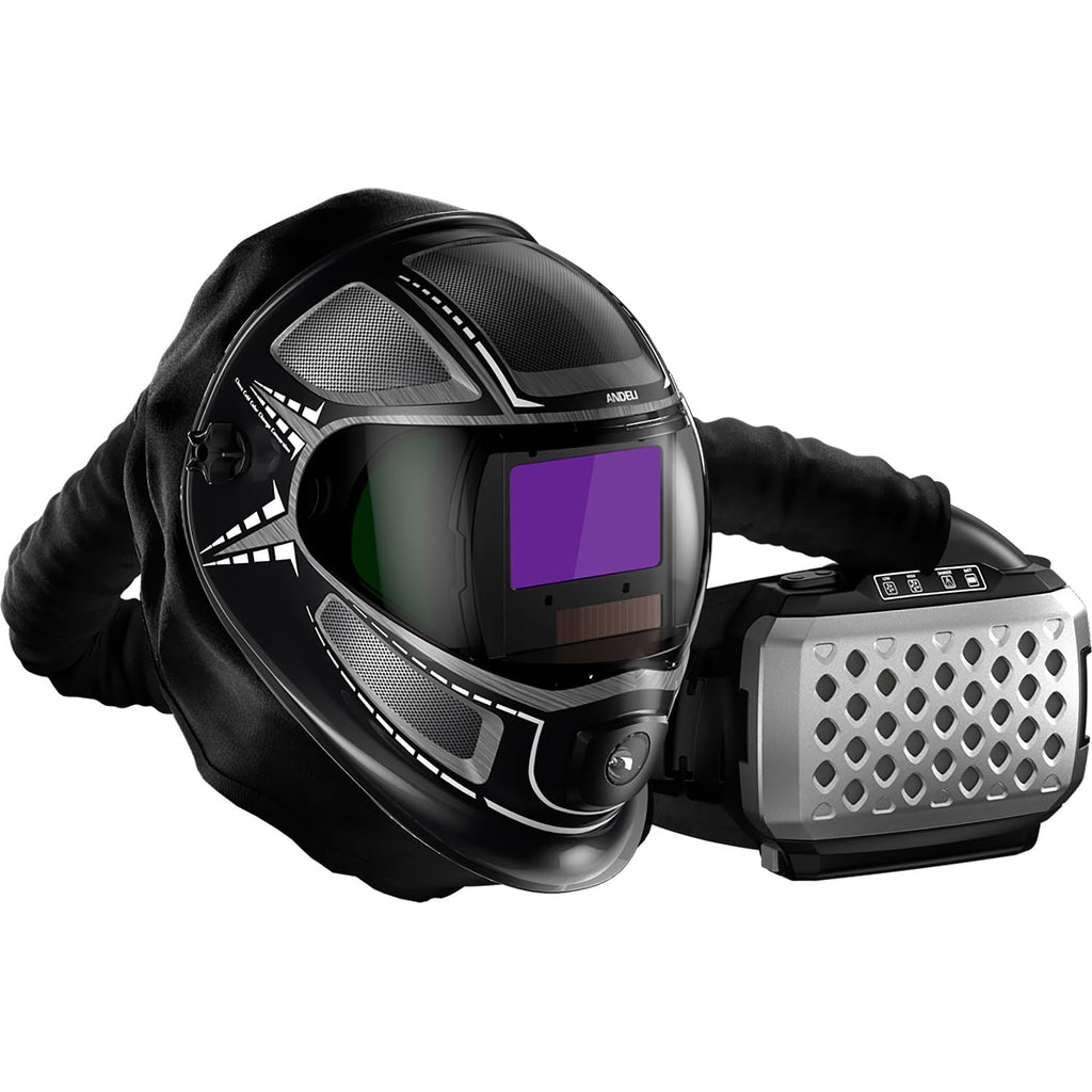 Welding Helmet with Respirator Auto Darkening U958817