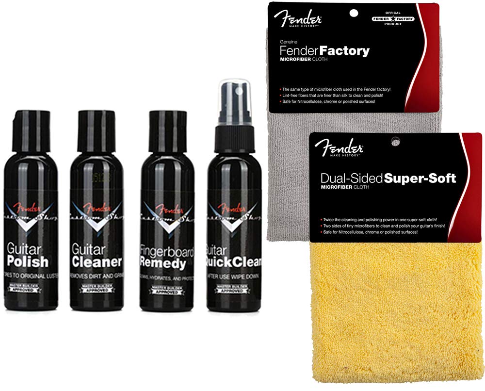 Guitar Care Kit with Microfiber Cloth E843908
