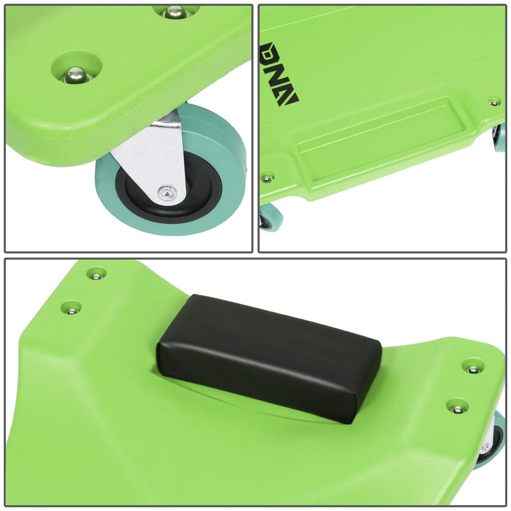 40 Inch Rolling Garage Creeper with Padded Headrest D70864