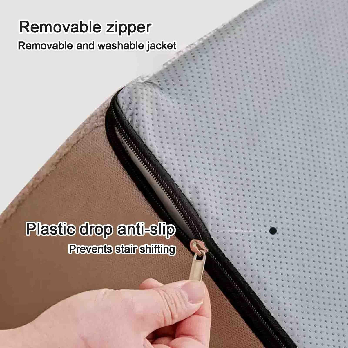 3-Step Non-Slip Dog Stairs with Handle M5295