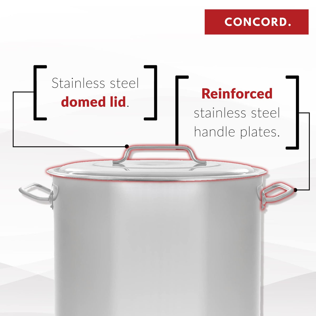 40-Quart Stainless Steel Stock Pot H980608