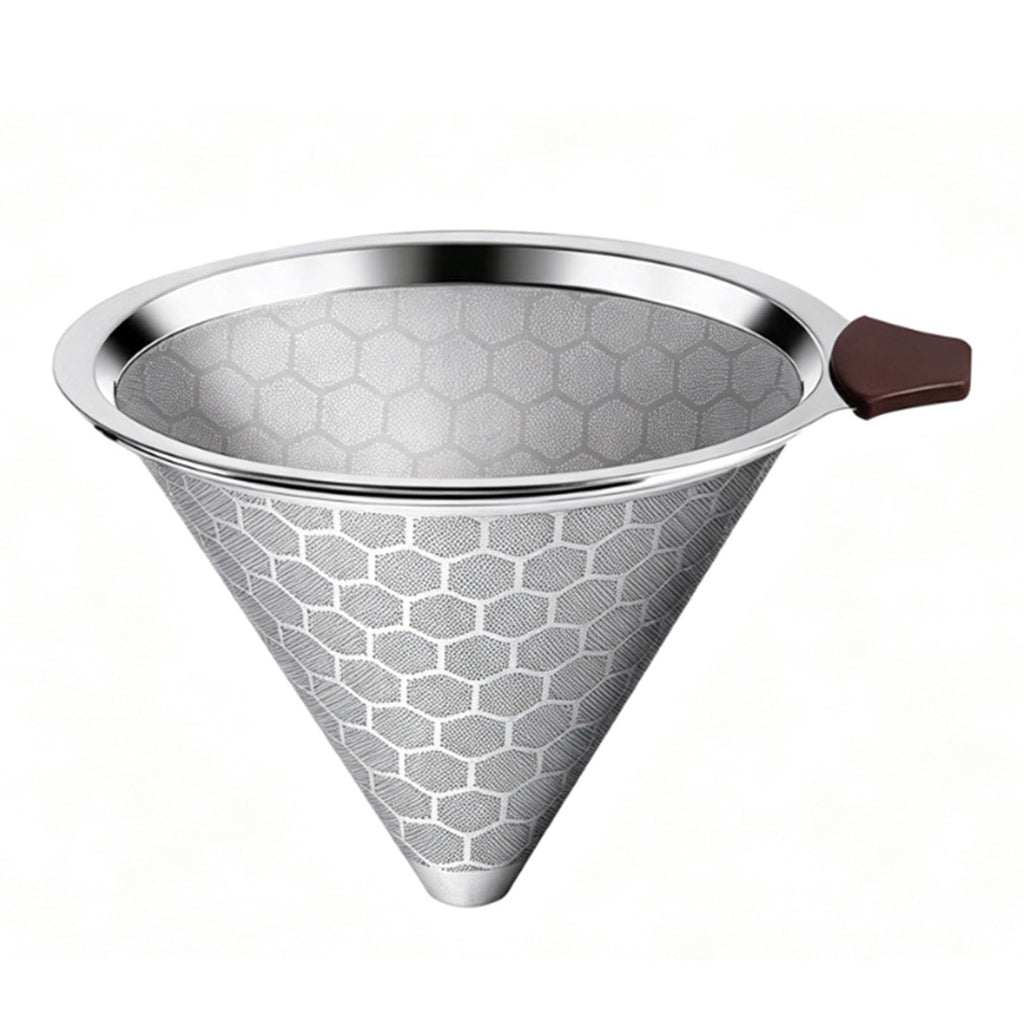 Pour Over Coffee Filter Dripper Stainless Steel E29361
