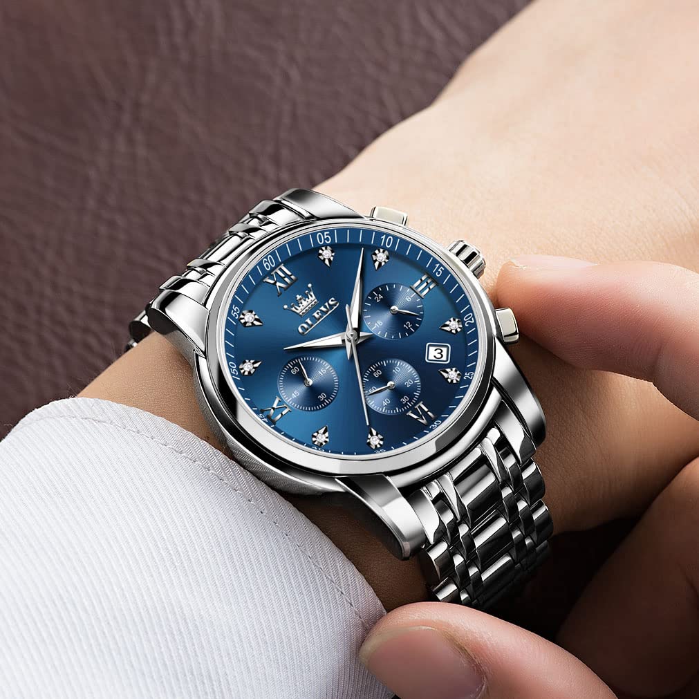 Stainless Steel Chronograph Watch N933