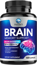 120 Capsules Brain Memory Supplement with Vitamin B6 B12 Folate & Phosphatidylserine E89501