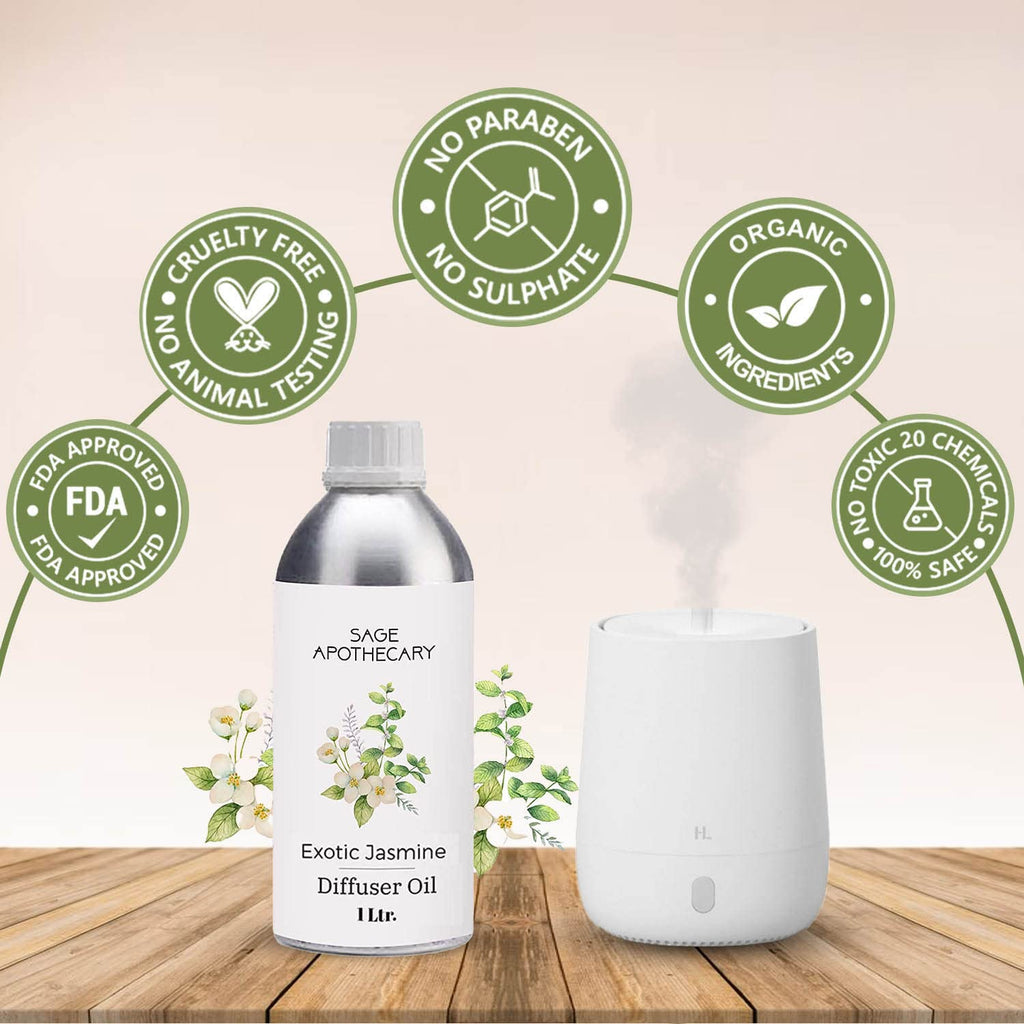 Exotic Jasmine Diffuser Oil 1L X653