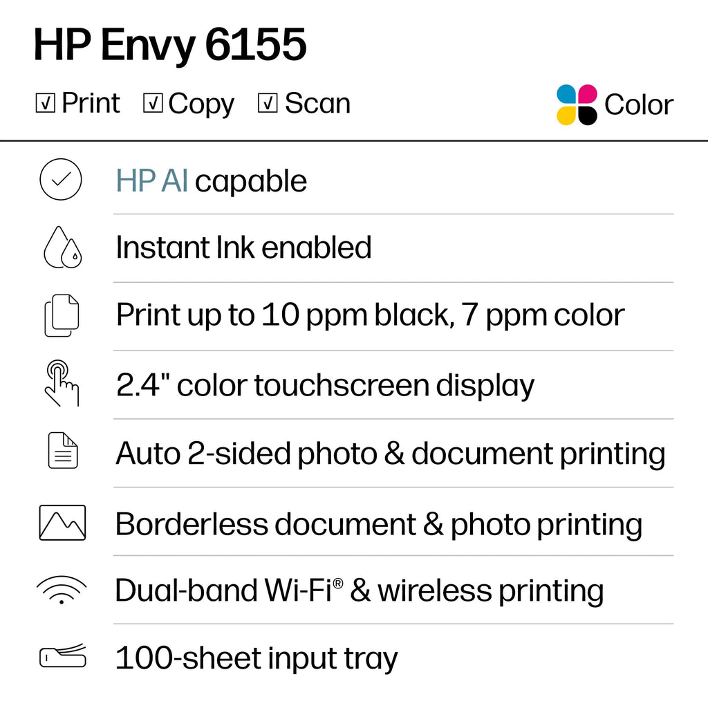 Wireless All-in-One Color Inkjet Printer Z5473