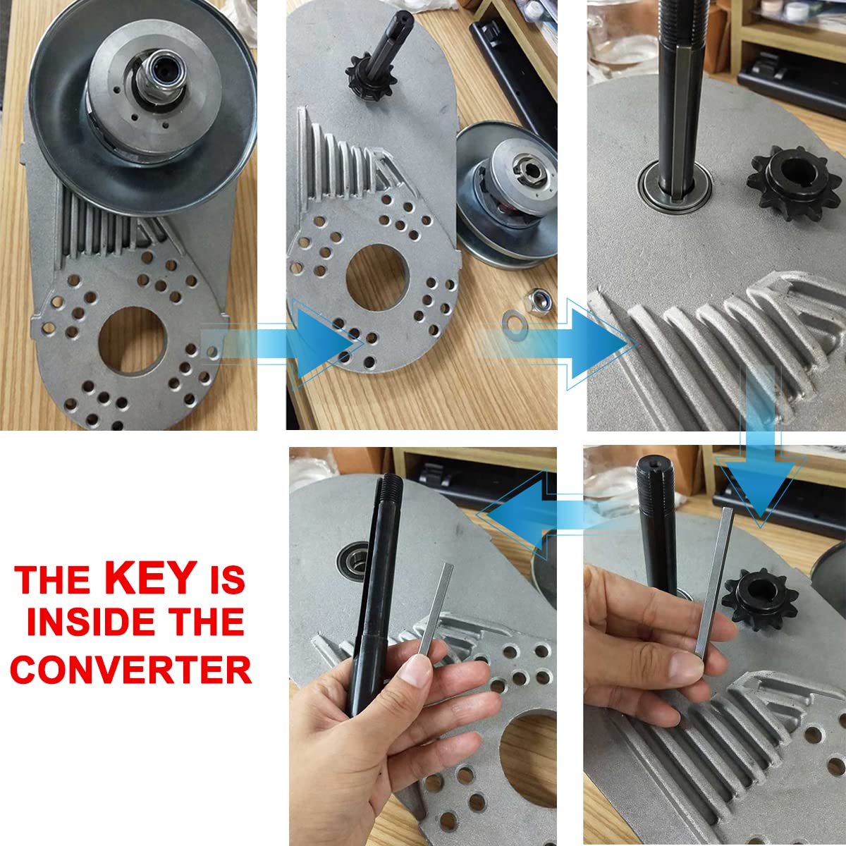 212CC 6.5 HP Torque Converter Y778