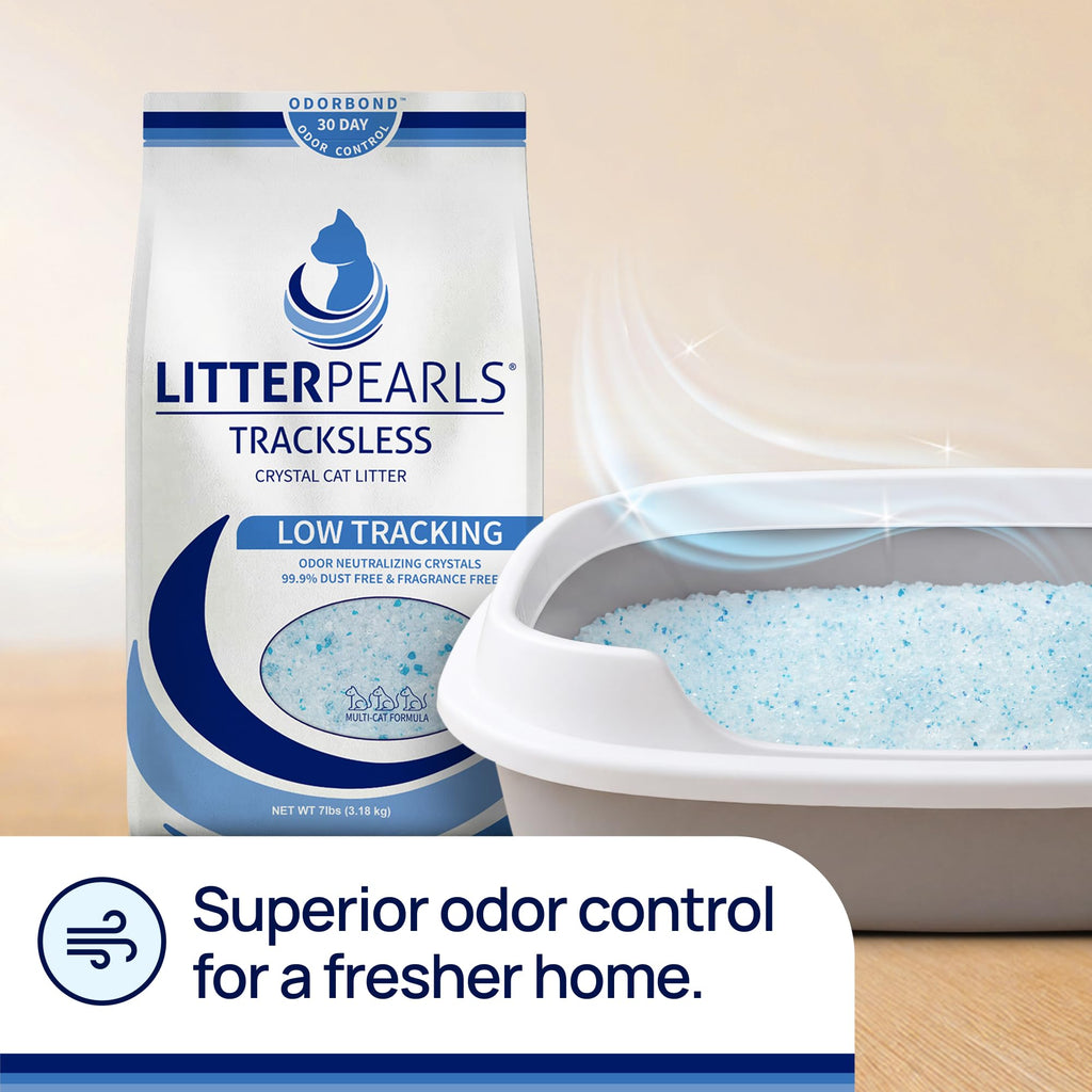 Low-Tracking 30-Day Odor Control Litter 15lbs S814