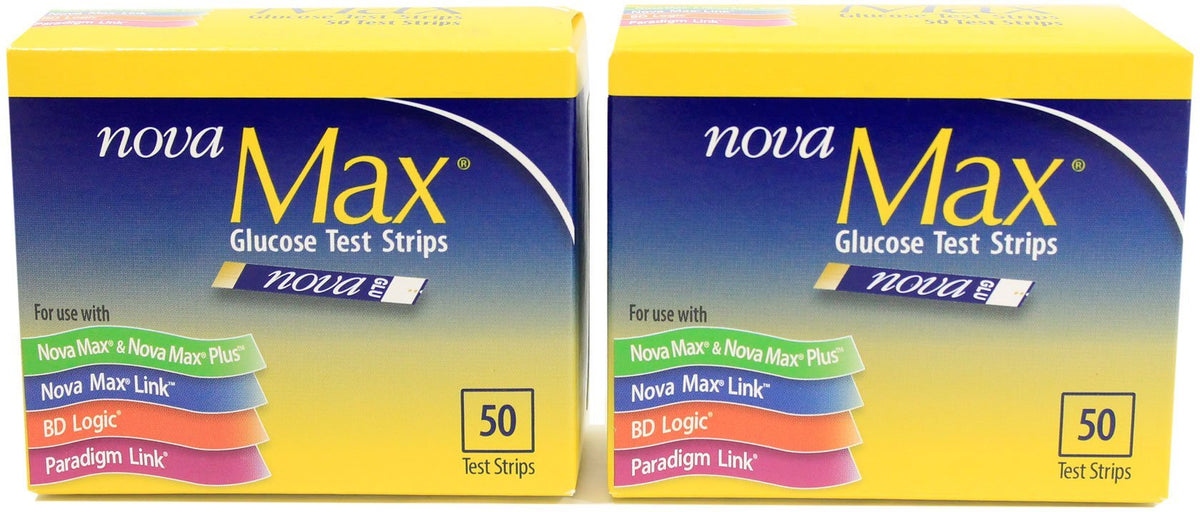 Glucose Test Strips 50 ct Pack of 2 T654