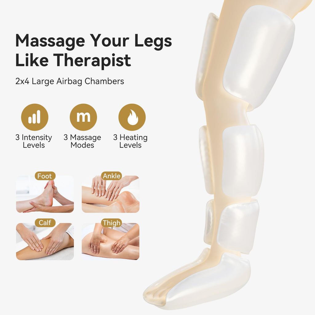 Leg Massager with Heat and Air Compression Z22557
