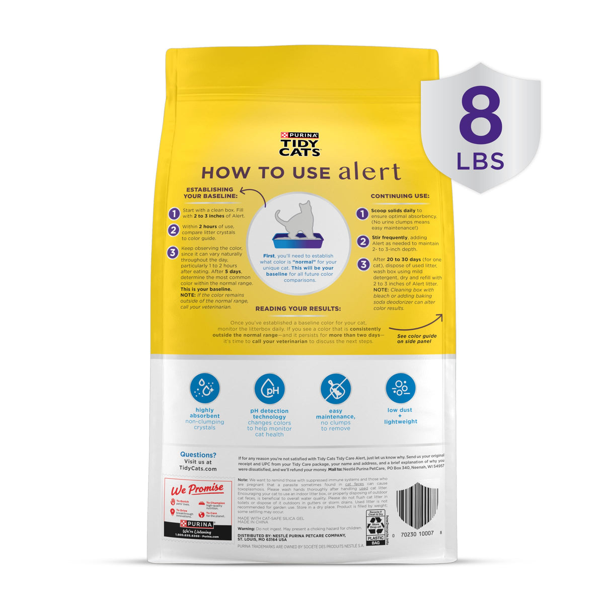 Health Monitoring Litter, 8 lb Z60300
