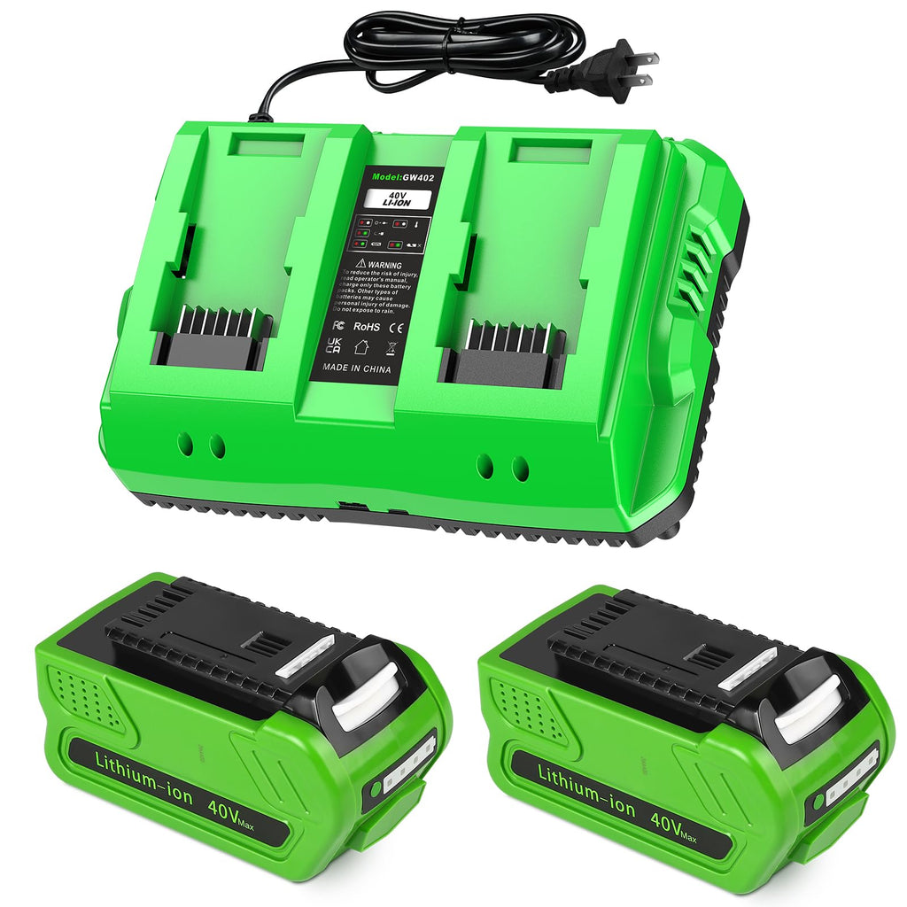 40V 4.0Ah Battery and Charger U586