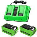 40V 4.0Ah Battery and Charger U586