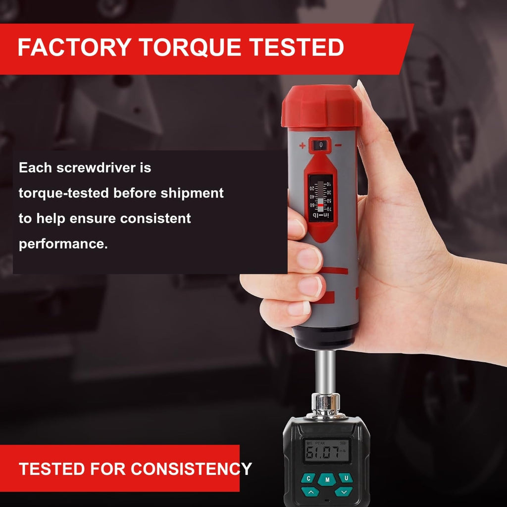 42-Piece Torque Screwdriver Set with 40 CR-V Bits J859