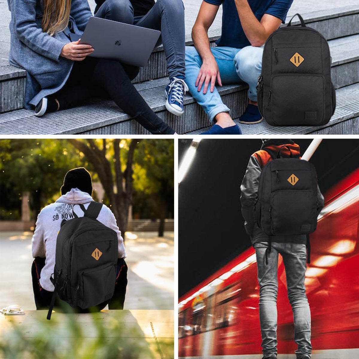 Anti Theft Laptop Backpack with USB Charging Port Z9256