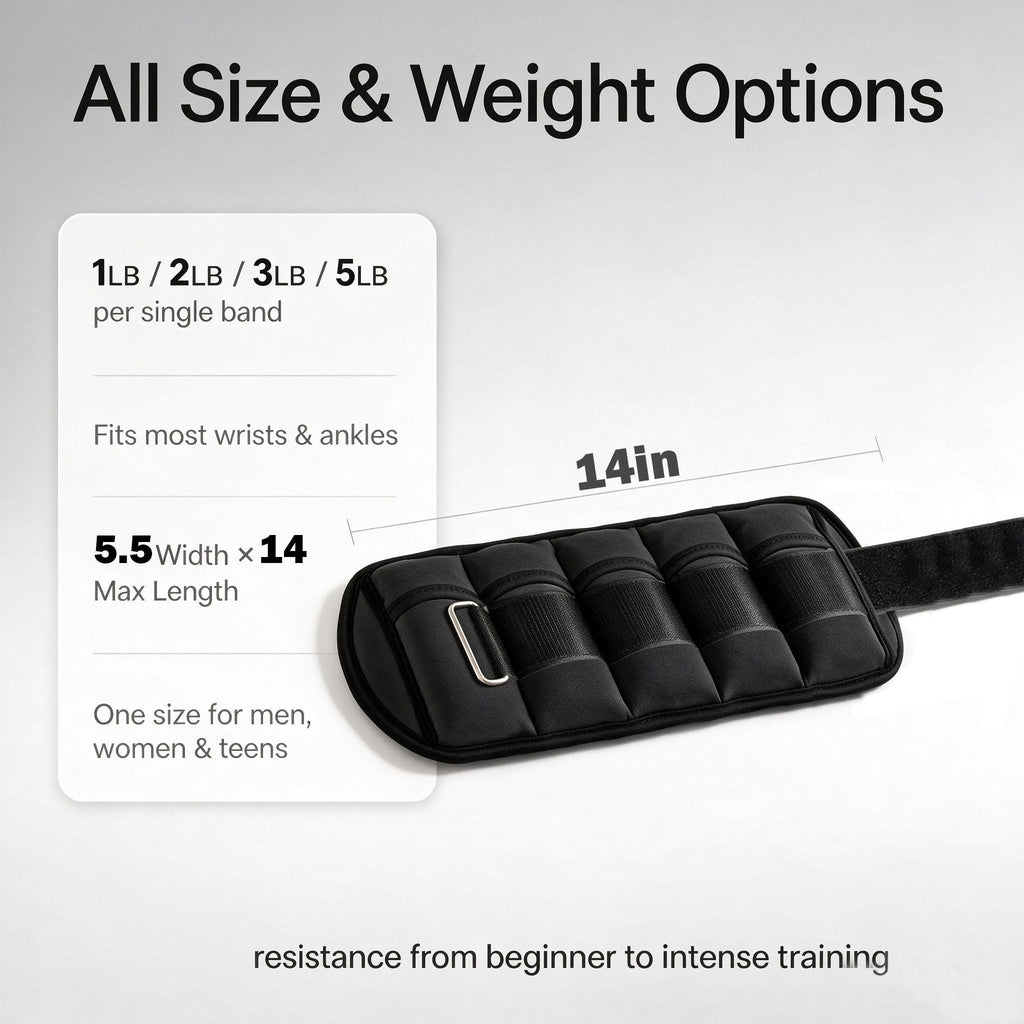 Adjustable Ankle Weights Set C63435