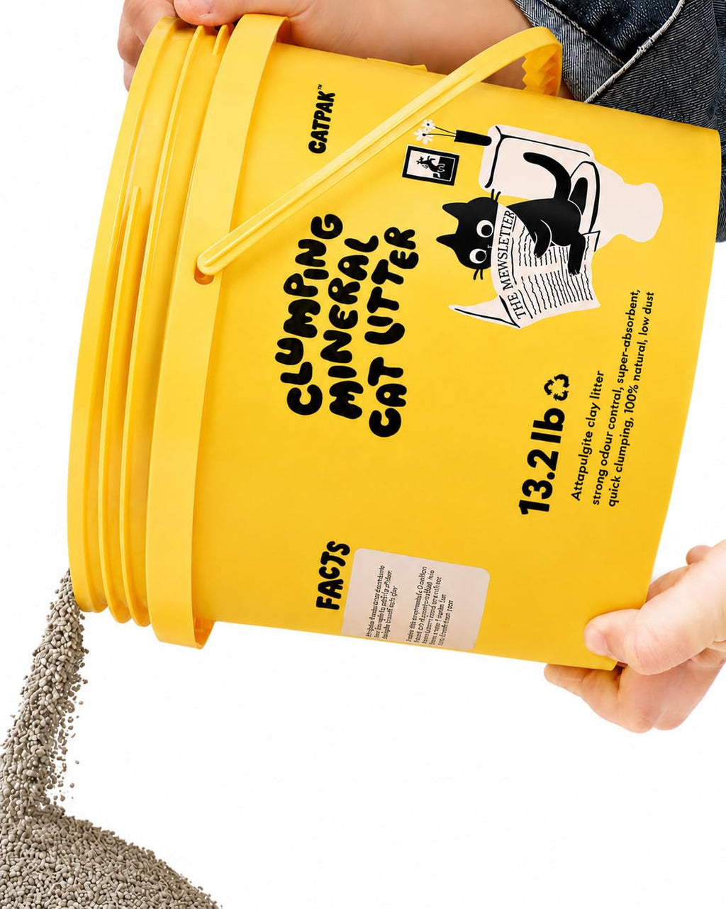 Unscented Low Dust Clumping Mineral Cat Litter 13.2 lb Z624